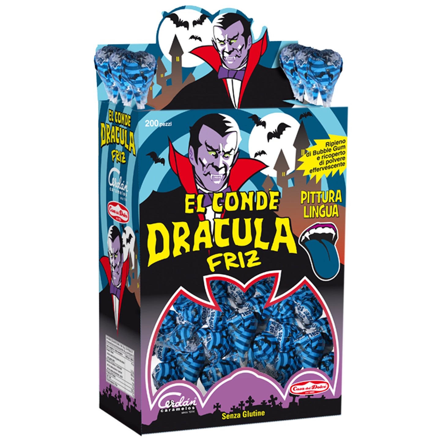 EL CONTE DRACULA PITTURA LINGUA