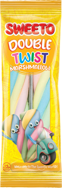 SWEETO DOUBLE TWIST MARSHMELLOW
