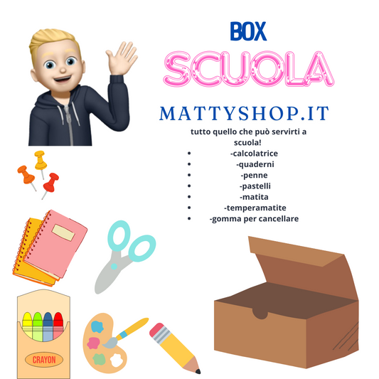 BOX SCUOLA MATTYSHOP