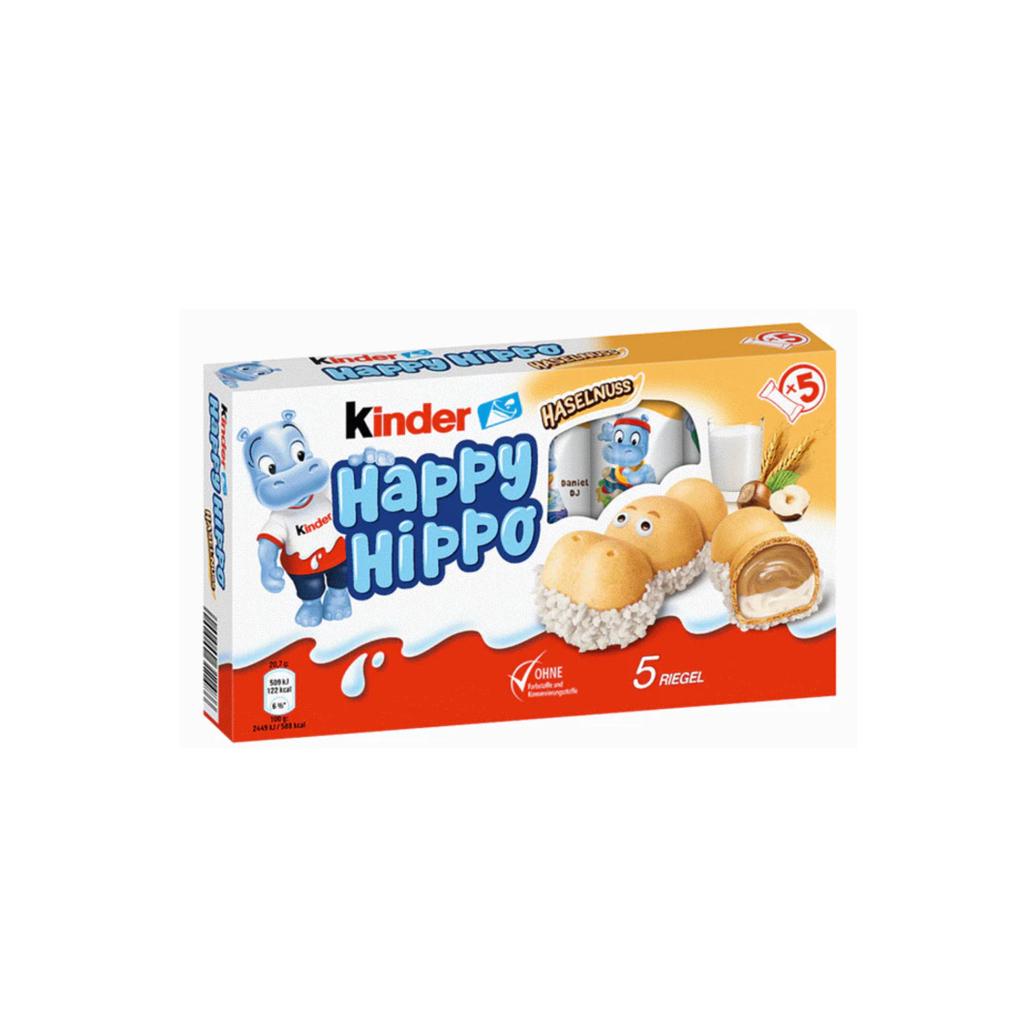 KINDER HAPPY HIPPO NOCCIOLA confezione da 5 pezzi